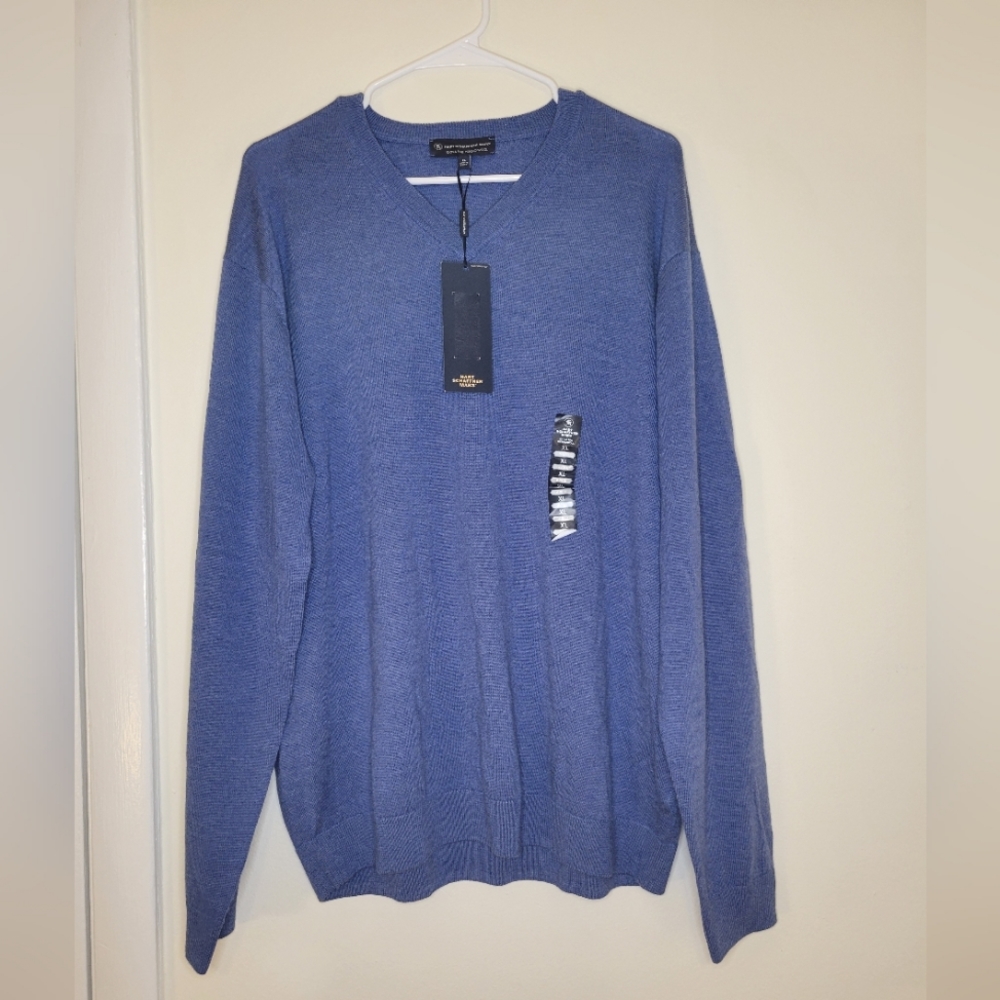 Blue Merino Sweater